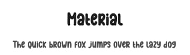 Material by Scratchones — Script Handwritten Font — thumbnail 1