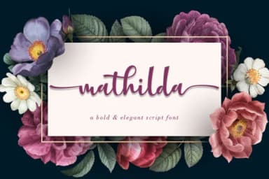Mathilda Font by Uloel Design — Script Handwritten Font — thumbnail 1