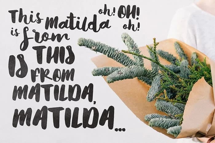 Matilda Font by Noe Araujo — Script Handwritten Font
