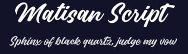 Matisan Script by Måns Grebäck — Script Handwritten Font — thumbnail 2