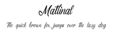 Matlinal by Riki — Script Handwritten Font — thumbnail 1