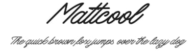Mattcool by Wacaksara Co — Script Handwritten Font — thumbnail 1