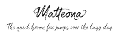 Matteona by Akifatype Studio — Script Handwritten Font — thumbnail 1