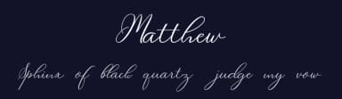 Matthew by cropstudio — Script Handwritten Font — thumbnail 2