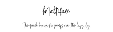 Mattiface by Balpirick Studio — Script Handwritten Font — thumbnail 1