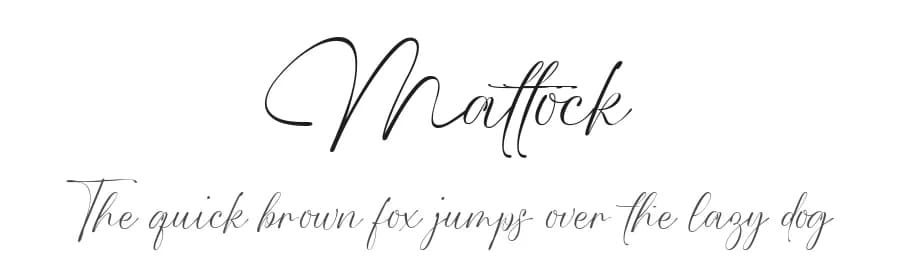 Mattock by Alit Design — Script Handwritten Font