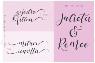 Mattosa Script Font by aldedesign — Script Handwritten Font — thumbnail 2
