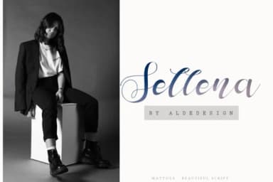 Mattosa Script Font by aldedesign — Script Handwritten Font — thumbnail 4