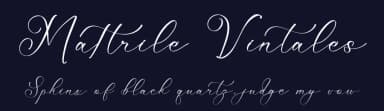 Mattrile Vintales by Storytype Studio — Script Handwritten Font — thumbnail 2