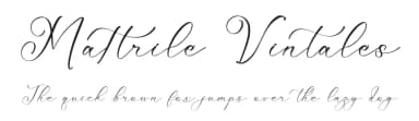 Mattrile Vintales by Storytype Studio — Script Handwritten Font — thumbnail 1