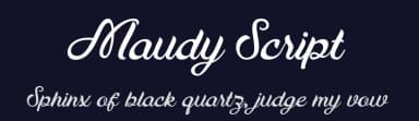 Maudy Script by Ianmikraz — Script Handwritten Font — thumbnail 2