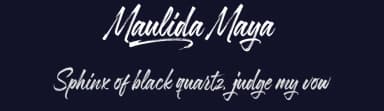 Maulida Maya by Nugs Studio — Script Handwritten Font — thumbnail 2