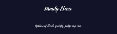 Mauty Elena by Letterfand.Studio — Script Handwritten Font — thumbnail 2