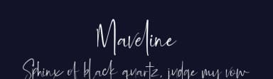 Maveline by Sancrea Studio — Script Handwritten Font — thumbnail 2