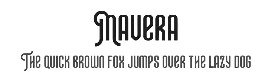 Mavera by Creative Media Lab — Sans Serif Font