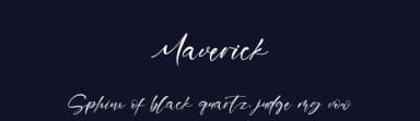 Maverick by Staircase Studio — Script Handwritten Font — thumbnail 2