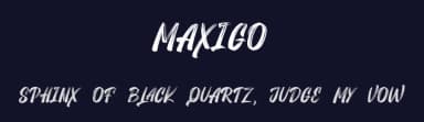 Maxigo by Rahagita Studio — Script Handwritten Font — thumbnail 2