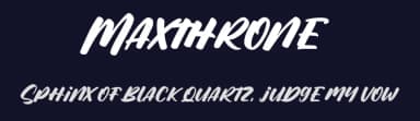 Maxthrone by Maulana Creative — Script Handwritten Font — thumbnail 2