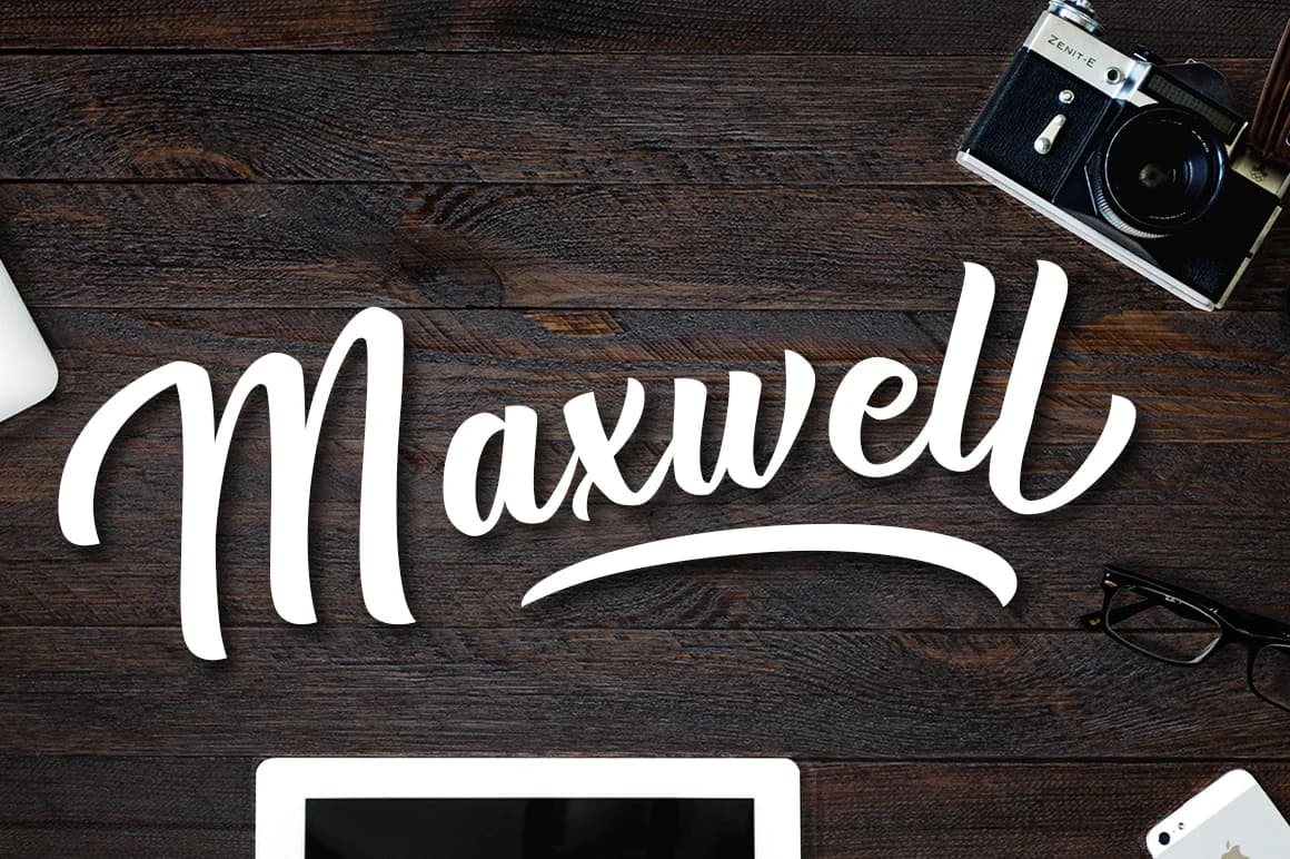 Maxwell Font by Silhouette America, Inc. — Script Handwritten Font