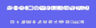 Mayan Glyphs by ikarusmedia — Dingbats Font — thumbnail 3