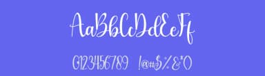 Mayapada by Supersemar Letter — Script Handwritten Font — thumbnail 3