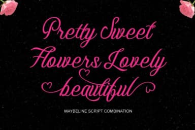 Maybeline Font by Bal Studio — Script Handwritten Font — thumbnail 2