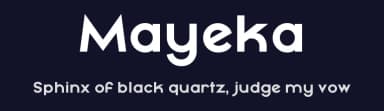 Mayeka by Studio Typo — Sans Serif Font — thumbnail 2