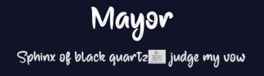 Mayor by productype.com — Script Handwritten Font — thumbnail 2