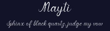 Mayti by Rezastudio — Script Handwritten Font — thumbnail 2