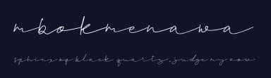 Mbokmenawa by Mozyen Studio — Script Handwritten Font — thumbnail 2