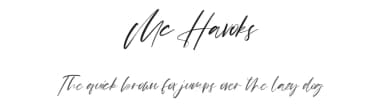 Mc Havoks by Maulana Creative — Script Handwritten Font — thumbnail 1
