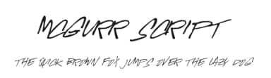 McGurr Script by Phunk Studio — Script Handwritten Font — thumbnail 1