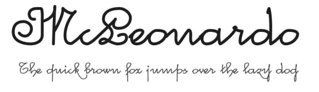 McLeonardo by Murat Yegul — Script Handwritten Font