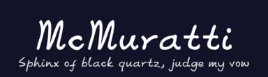 McMuratti by Murat Yegul — Script Handwritten Font — thumbnail 2