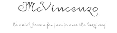 McVincenzo by Murat Yegul — Script Handwritten Font — thumbnail 1