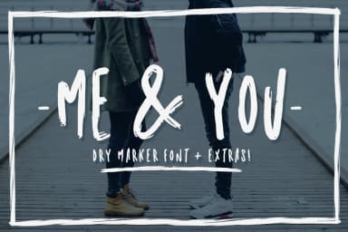 Me and You Font by Latin Vibes — Script Handwritten Font — thumbnail 1