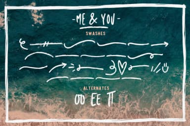 Me and You Font by Latin Vibes — Script Handwritten Font — thumbnail 6