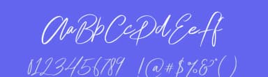 Me Amanda by Fontherapy — Script Handwritten Font — thumbnail 3