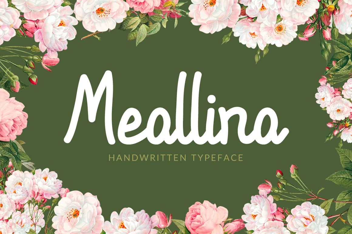 Meallina Font by Contour Fonts — Script Handwritten Font