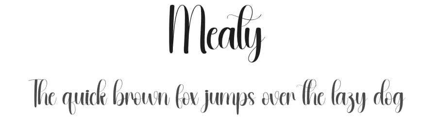 Meaty by Andi Moz — Script Handwritten Font