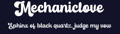 Mechaniclove by Ahweproject — Script Handwritten Font — thumbnail 2