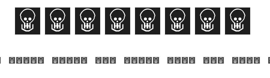 Medicine — Dingbats Font