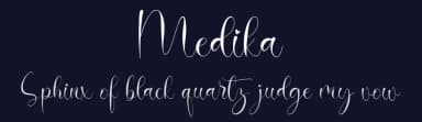 Medika by Nabila — Script Handwritten Font — thumbnail 2