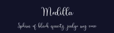 Medilla by Bexxtype — Script Handwritten Font — thumbnail 2
