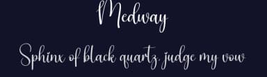 Medway by Scratchones — Script Handwritten Font — thumbnail 2