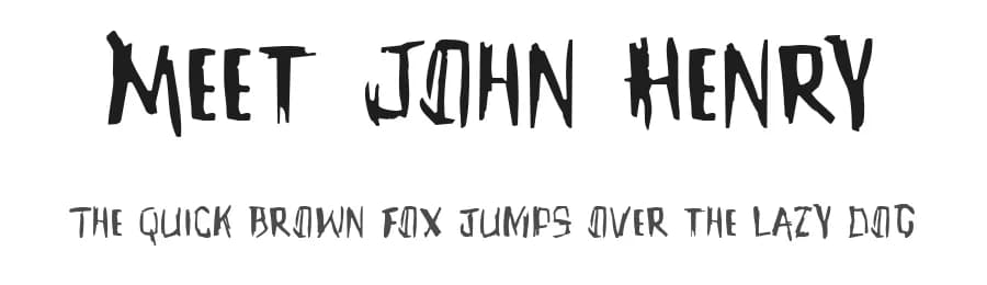 Meet John Henry by Robotic Attack Fonts — Script Handwritten Font