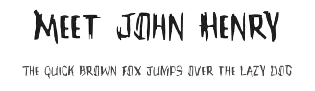Meet John Henry by Robotic Attack Fonts — Script Handwritten Font