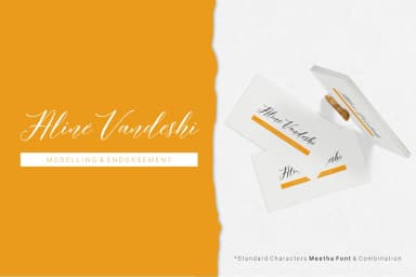 Meetha Font by FadeLine — Script Handwritten Font — thumbnail 6