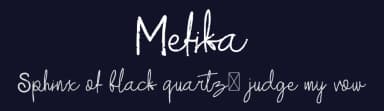 Mefika by Dwi Krisdiantoro — Script Handwritten Font — thumbnail 2