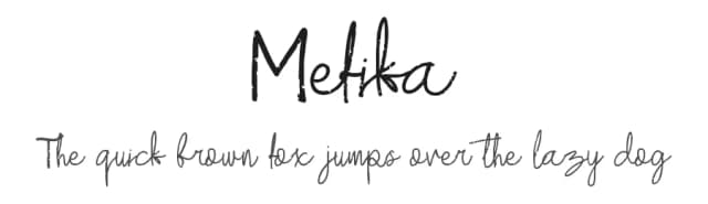 Mefika by Dwi Krisdiantoro — Script Handwritten Font